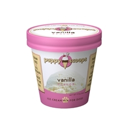 Puppy Scoops Ice Cream Mix  Vanilla Puppy Cake